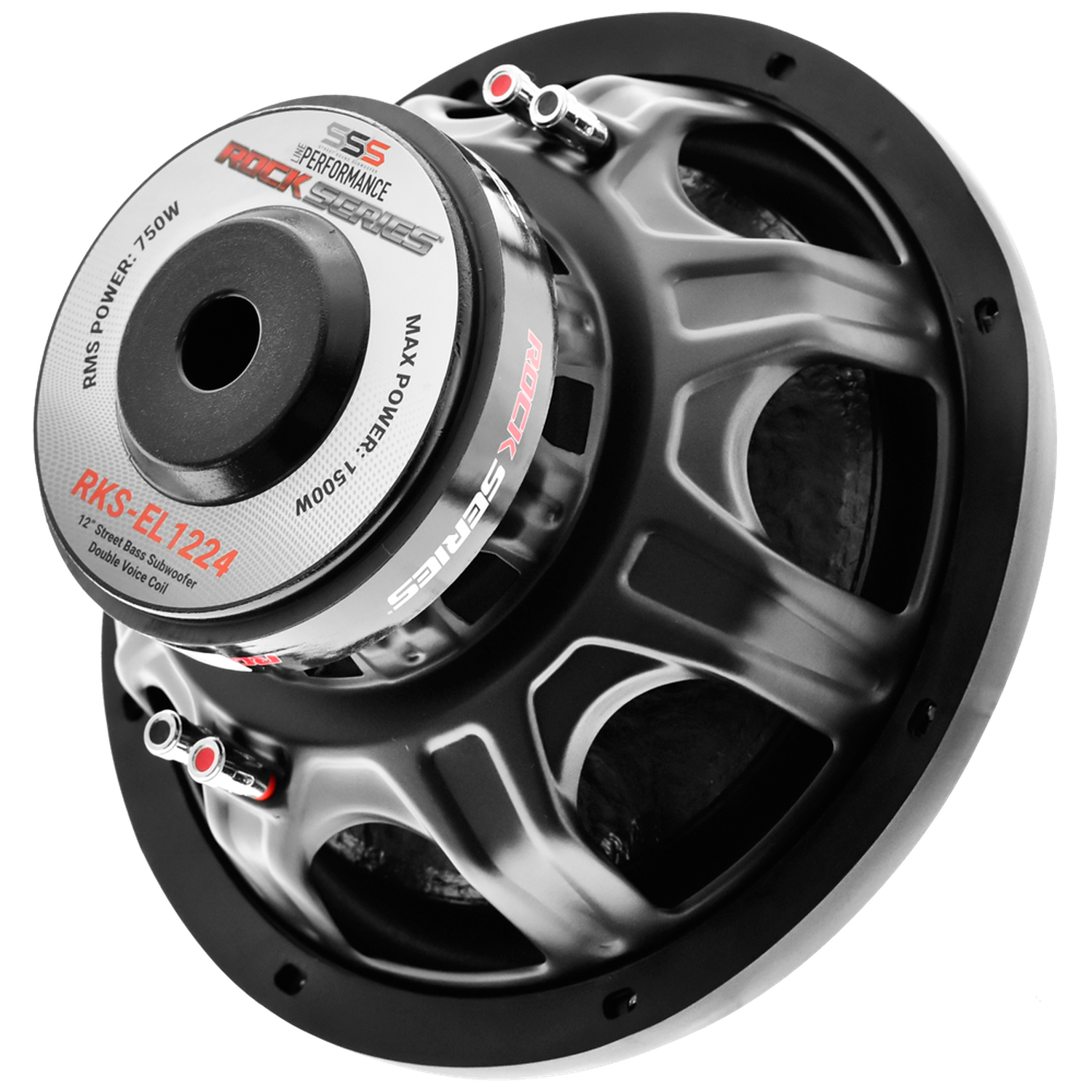 Subwoofer Profesional Doble Bobina Rock Series RKS-EL1224 400/800W 12 Pulgadas 4 Ohms DVC - Audioshop México lo mejor en Car Audio en México -  Rock Series