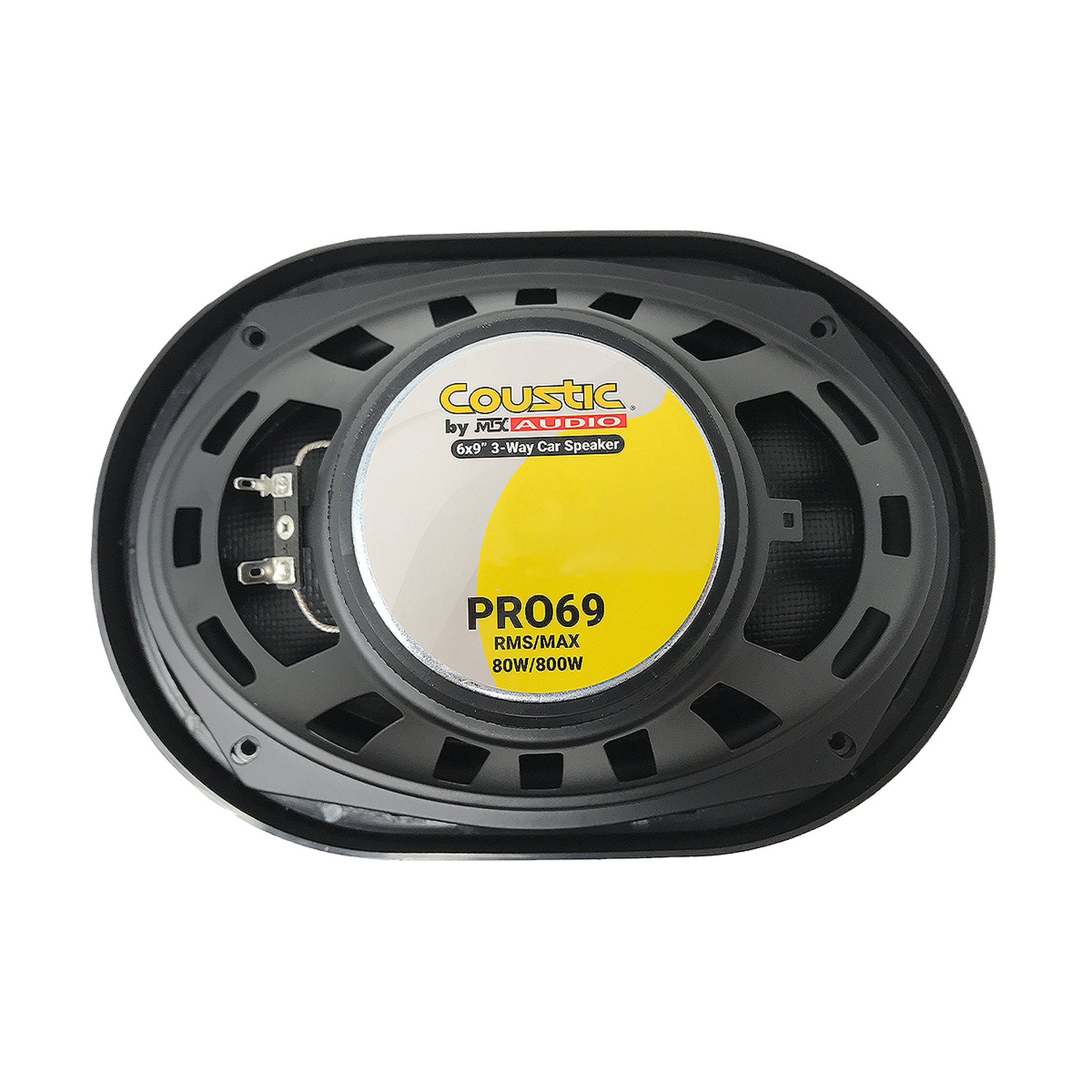 Bocinas Coaxiales Coustic Pro69 800 Watts 6x9 Pulgadas 4 Ohms 3 Vías - Audioshop México lo mejor en Car Audio en México -  Coustic