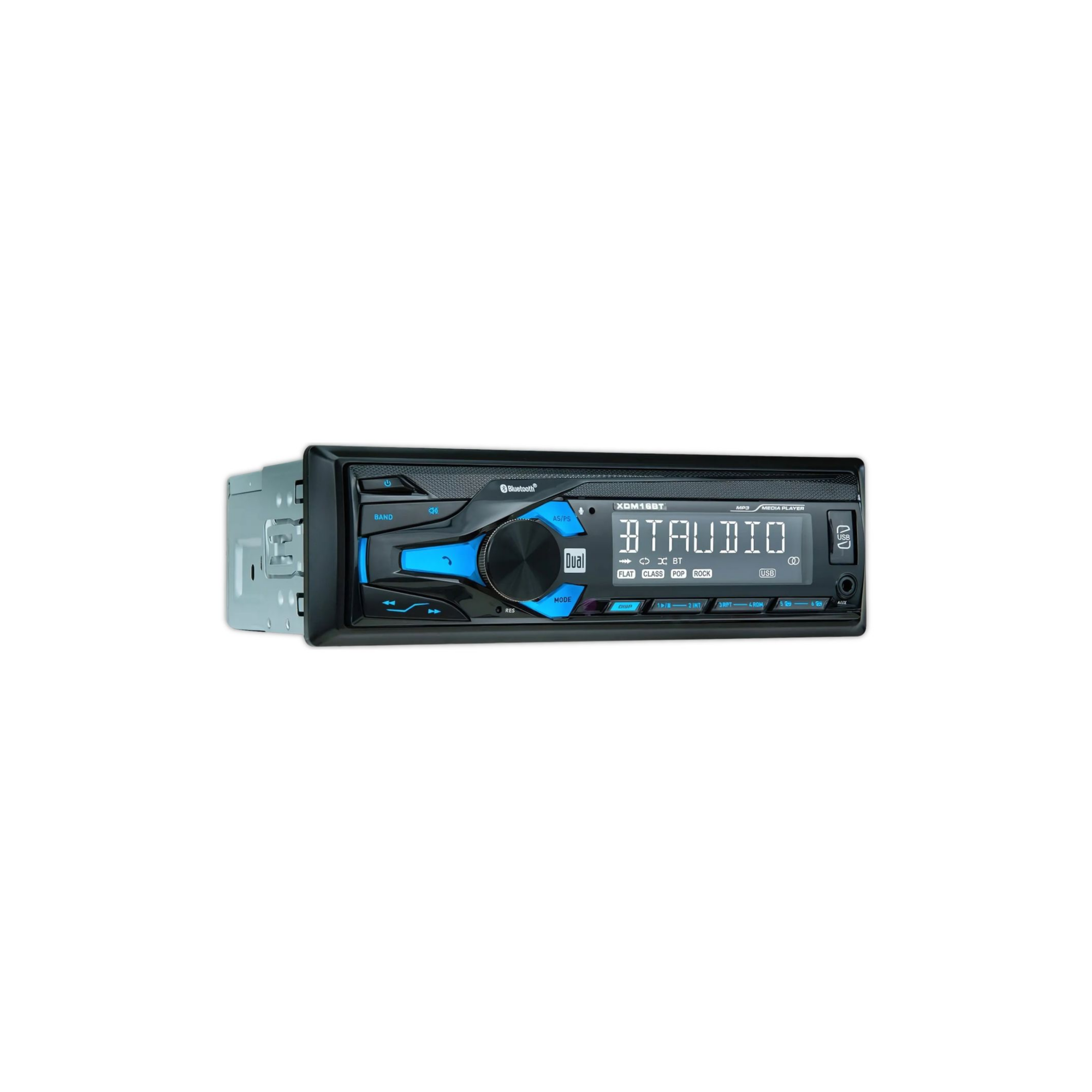 Autoestéreo Dual XDM16BT BT USB MP3 120W 2 Salidas RCA - Audioshop México lo mejor en Car Audio en México -  Dual
