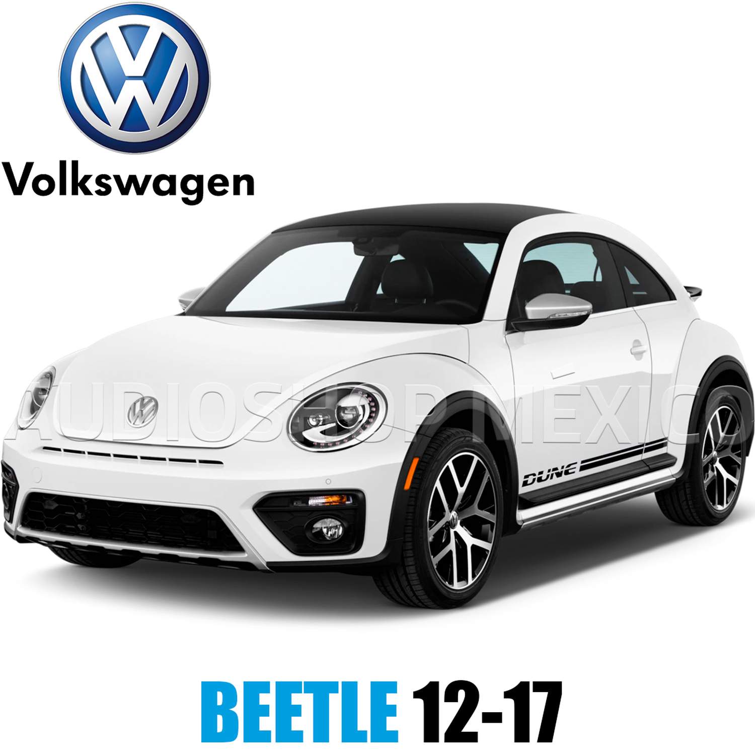 Frente Base Autoestéreo Jetta 2010-2017 Volkswagen 1 y 2 DIN - Audioshop México lo mejor en Car Audio en México -  HF Audio