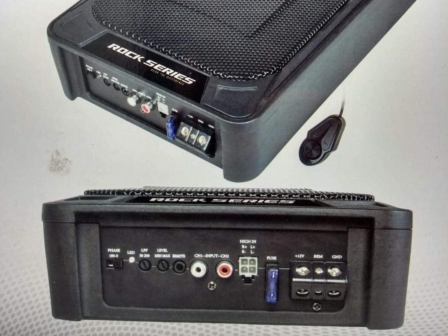 Subwoofer Activo Amplificado Plano Profesional Rock Series RKS-P77SS 1200 Watts 7 Pulgadas 4 Ohms pa - Audioshop México lo mejor en Car Audio en México -  Rock Series