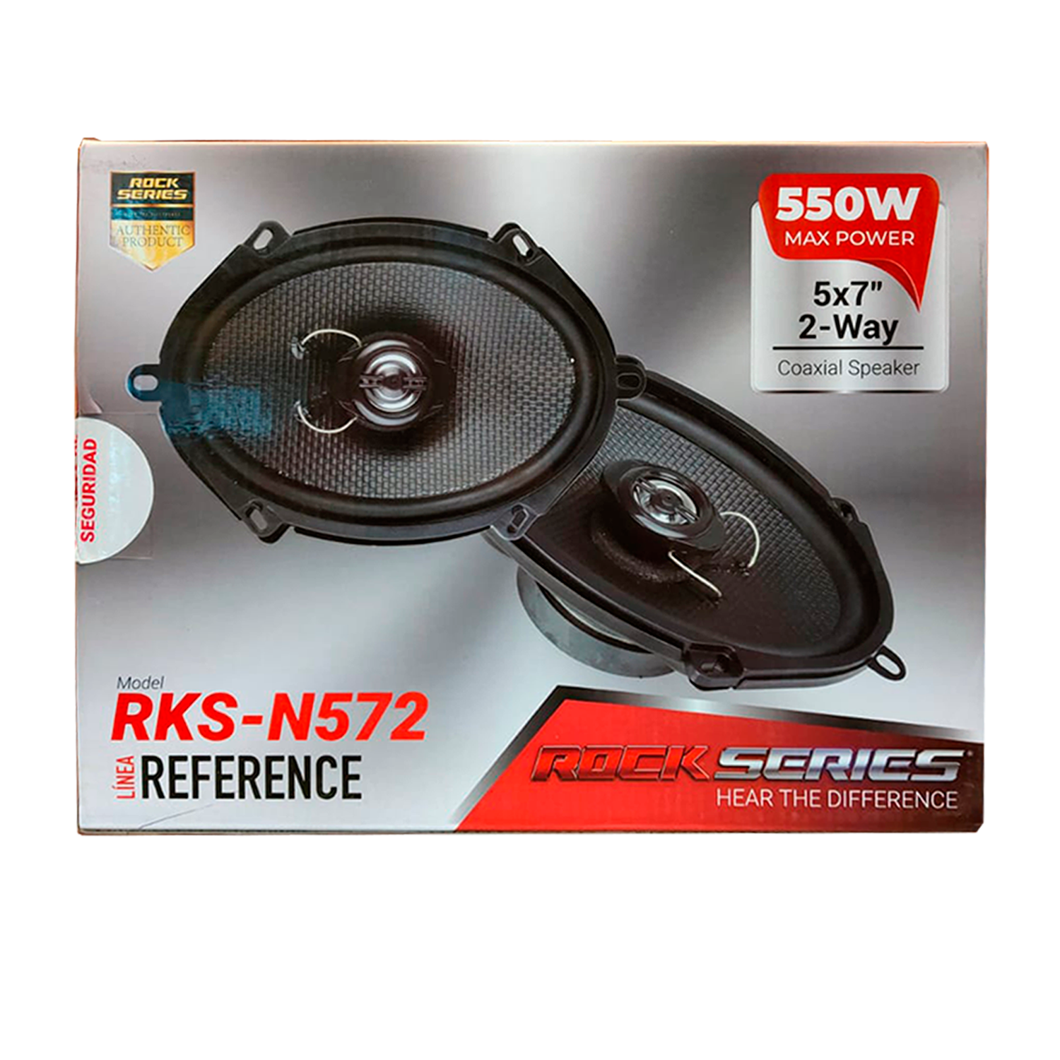 Bocinas Coaxiales Rock Series RKS-N572 120W 5x7 PLG 4 Ohms - Audioshop México lo mejor en Car Audio en México -  Rock Series