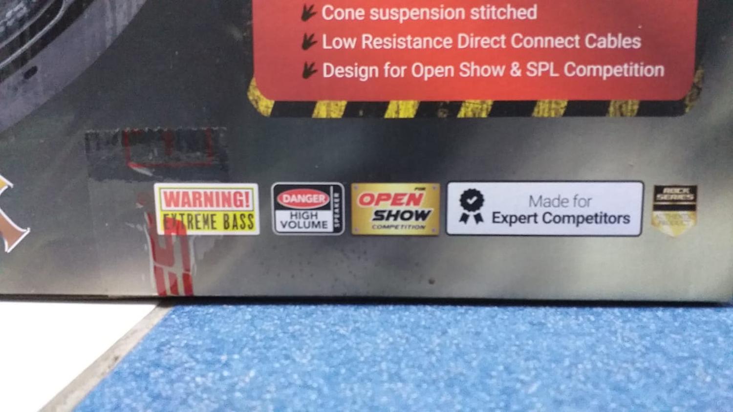 Subwoofer Open Show Competition Rock Series T-REX7K 7000 Watts 15 Pulgadas 2 +2 Ohms DVC - Audioshop México lo mejor en Car Audio en México -  Rock Series