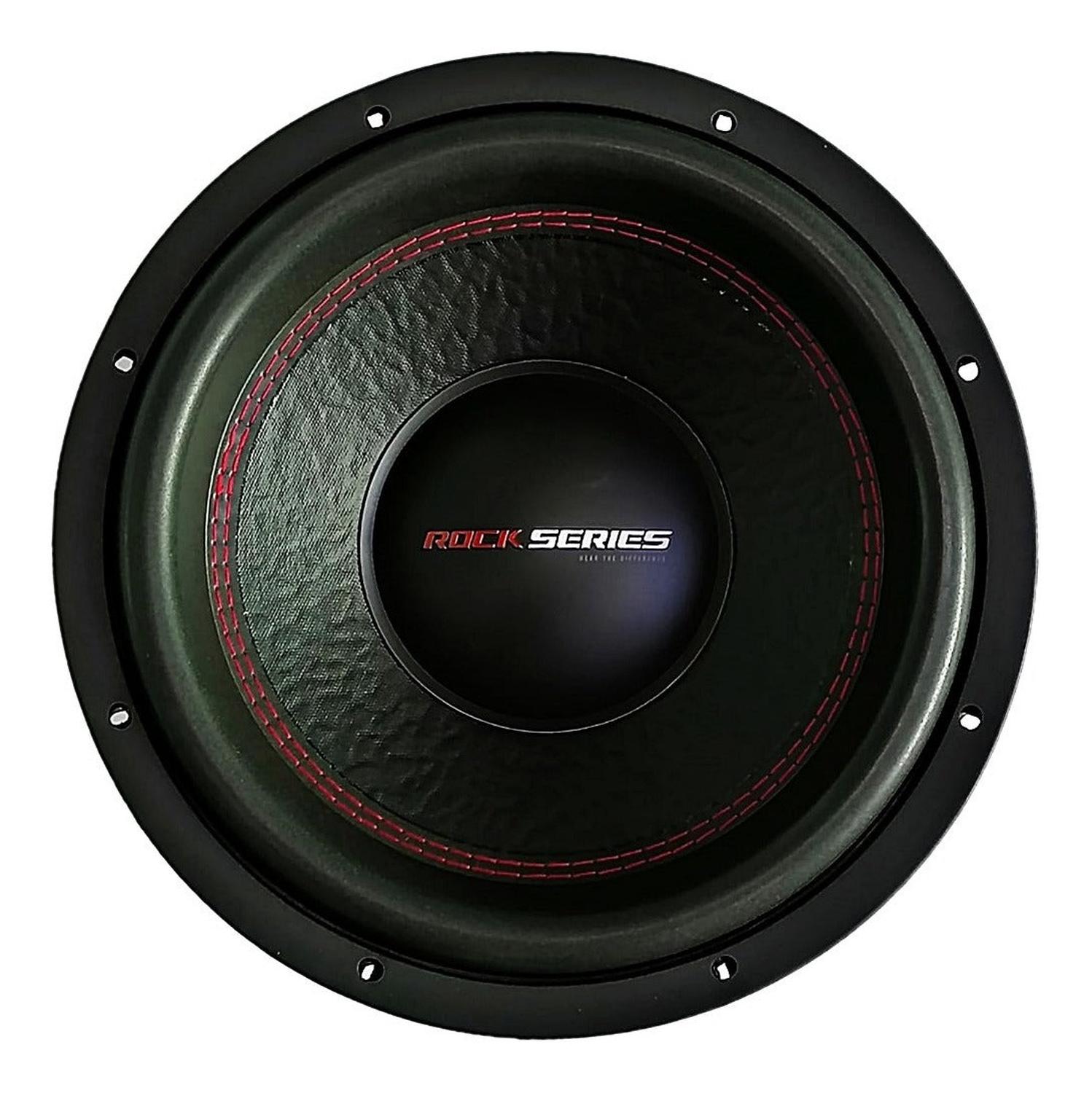 Subwoofer Rock Series RKS-1204OS 2500 Watts 12 Pulgadas 4 + 4 Ohms High SPL y Open Show Doble Bobina - Audioshop México lo mejor en Car Audio en México -  Rock Series