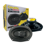 Bocinas Coaxiales Coustic Pro69 800 Watts 6x9 Pulgadas 4 Ohms 3 Vías - Audioshop México lo mejor en Car Audio en México -  Coustic