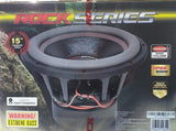 Subwoofer Open Show Competition Rock Series T-REX7K 7000 Watts 15 Pulgadas 2 +2 Ohms DVC - Audioshop México lo mejor en Car Audio en México -  Rock Series
