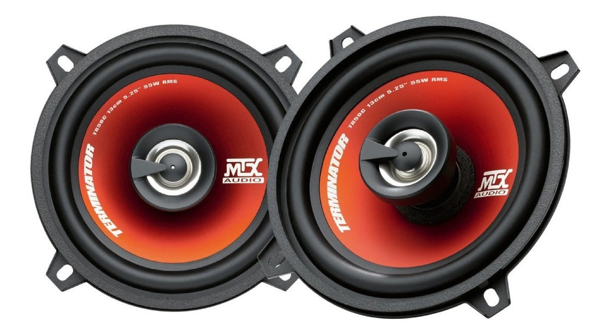 Bocinas Coaxiales MTX Audio TR50C 220 Watts 5.25 Pulgadas 4 Ohms 55 Watts RMS 2 Vías Terminator Series - Audioshop México lo mejor en Car Audio en México -  MTX Audio