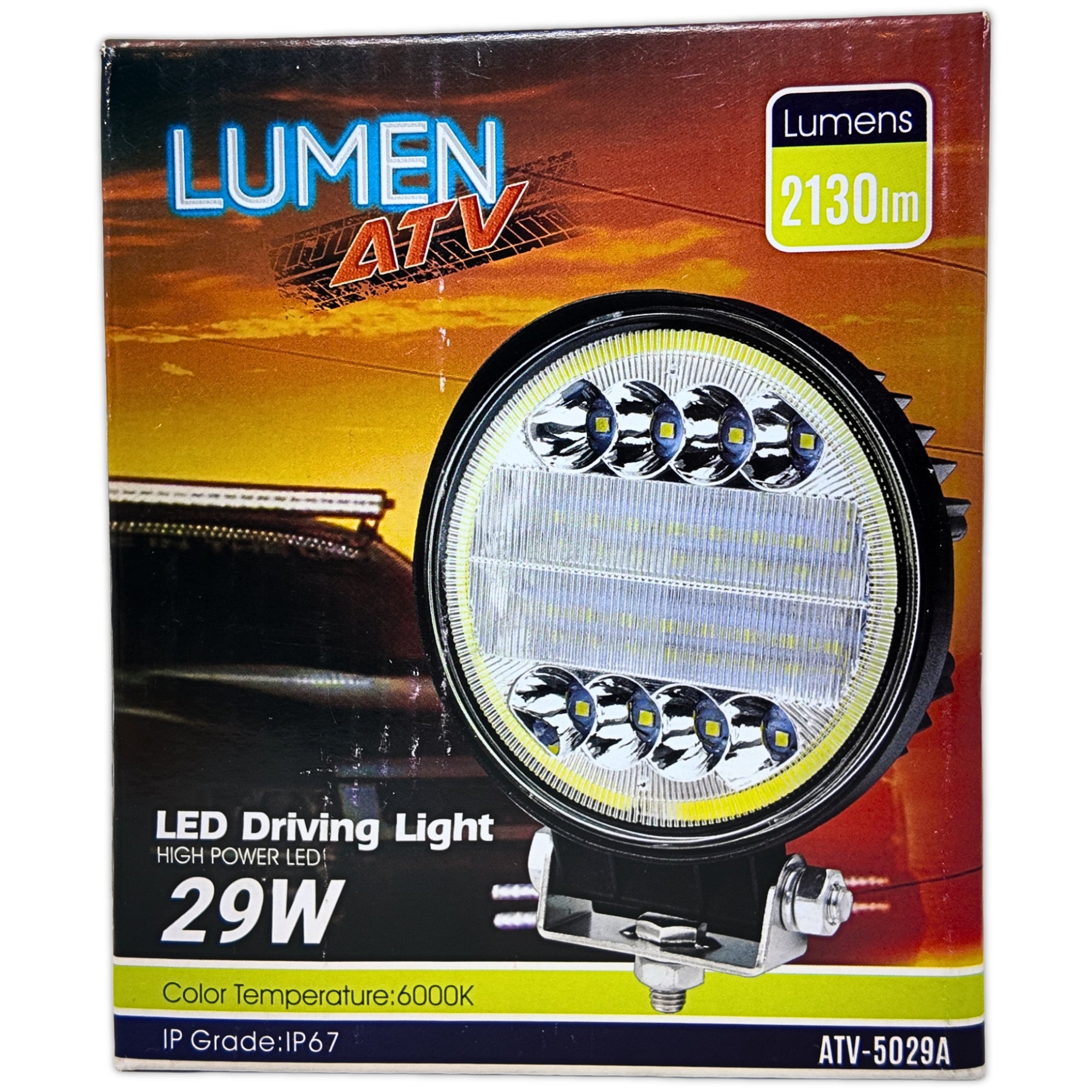 Faros Led Redondo Auxiliares 29w 4x4 Lumen ATV-5029A 29W - Audioshop México lo mejor en Car Audio en México -  Lumen