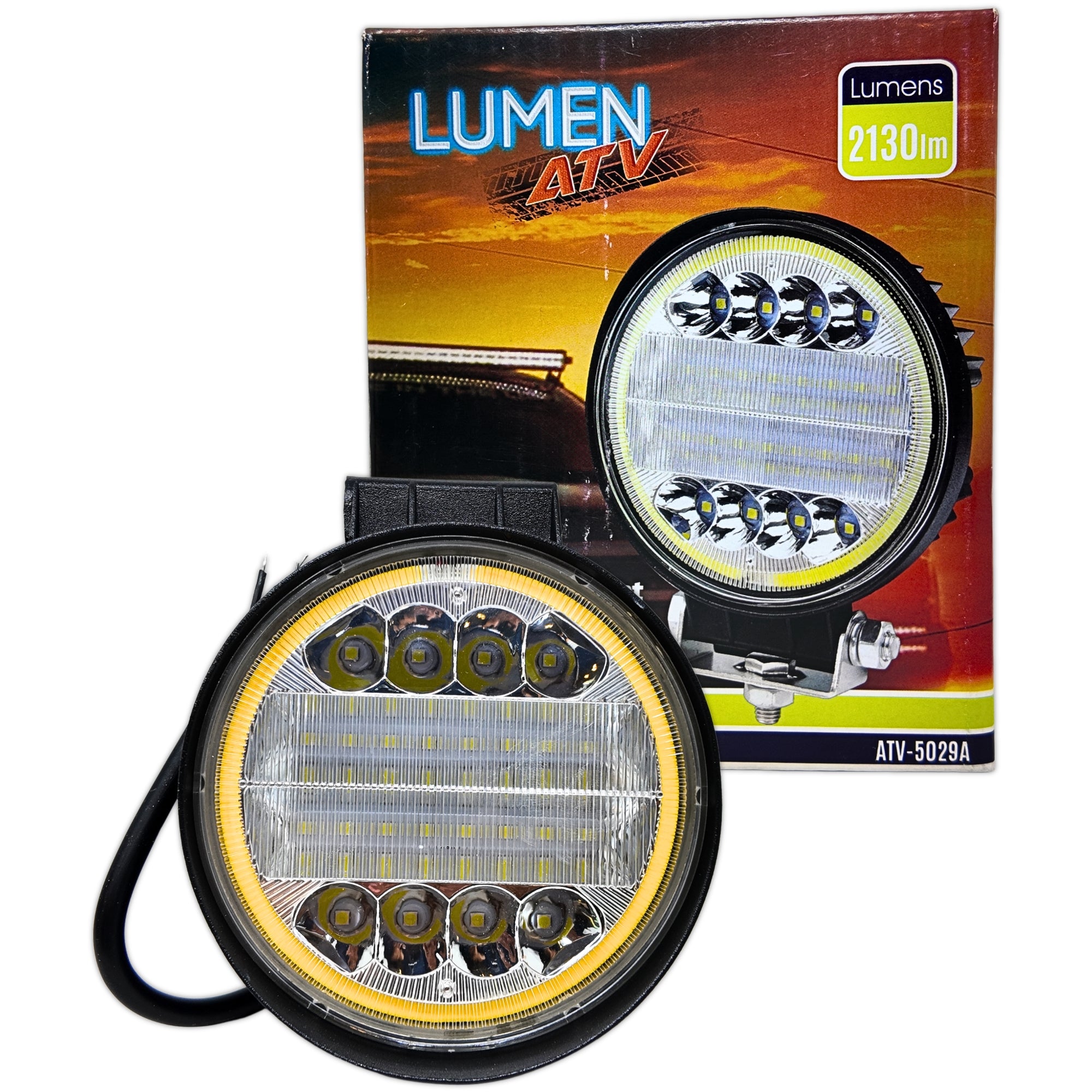 Faros Led Redondo Auxiliares 29w 4x4 Lumen ATV-5029A 29W - Audioshop México lo mejor en Car Audio en México -  Lumen