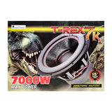 Subwoofer Open Show Competition Rock Series T-REX7K 7000 Watts 15 Pulgadas 2 +2 Ohms DVC - Audioshop México lo mejor en Car Audio en México -  Rock Series