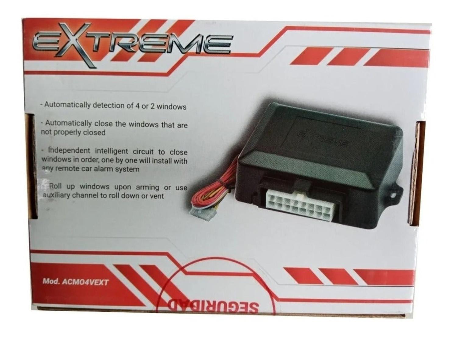 Interface Para Subir 4 Ventanas Con Alarma Extreme ACMO4VEXT - Audioshop México lo mejor en Car Audio en México -  Extreme