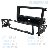 Frente Base Autoestéreo Jetta 2010-2017 Volkswagen 1 y 2 DIN - Audioshop México lo mejor en Car Audio en México -  HF Audio