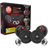 Set de Medios DB Drive PRO6K4M 500W 6.5 PLG - Audioshop México lo mejor en Car Audio en México -  DB Drive