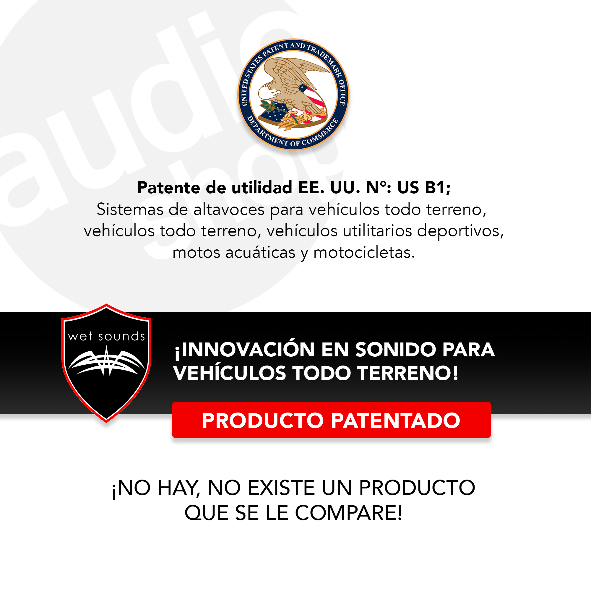 Bocinas Torres Marinas Wet Sounds Rev 10 Hd-b 600 W C/Clamp - Audioshop México lo mejor en Car Audio en México -  Wet Sounds