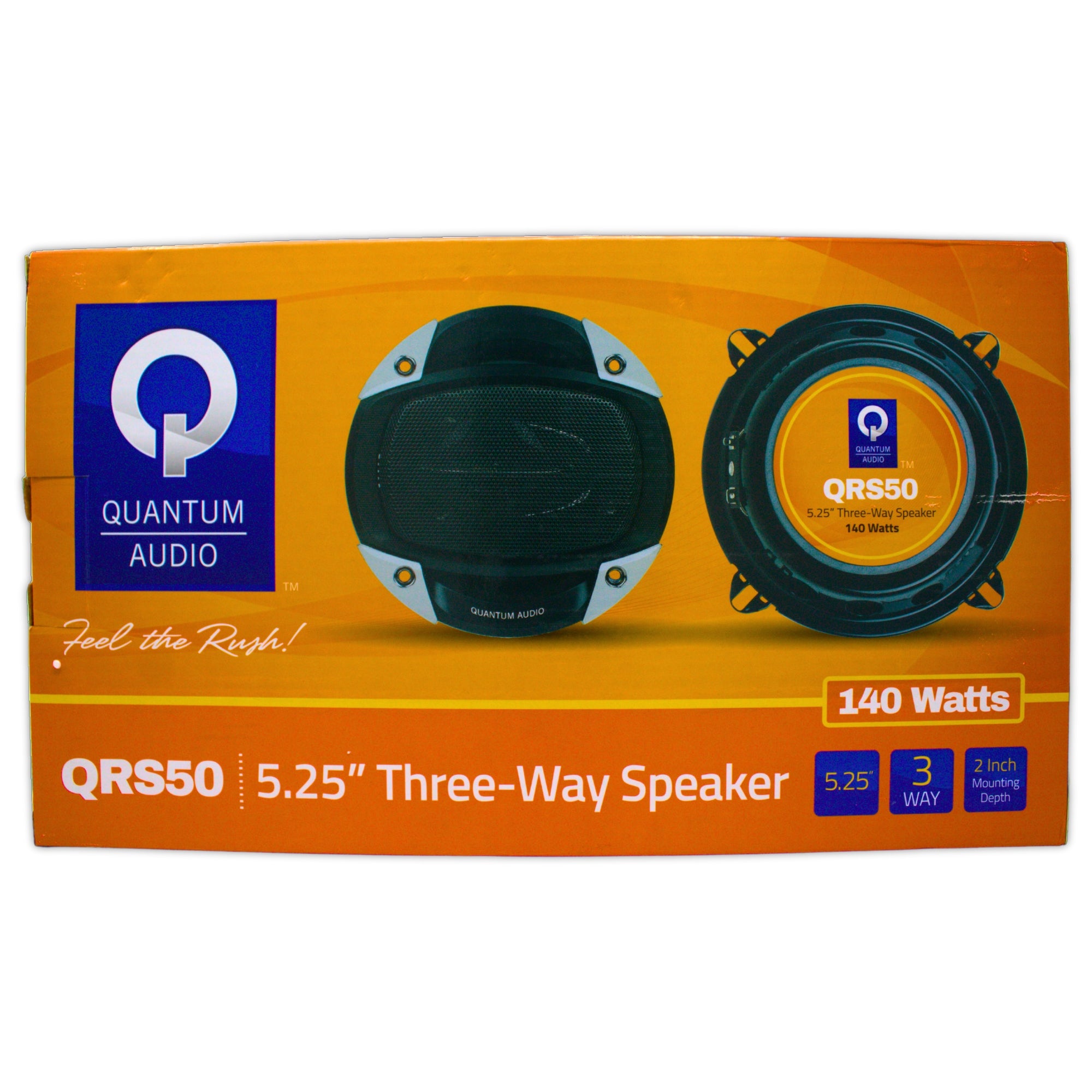 Par De Bocinas Quantum Audio QRS50 140W 5.25 PLG - Audioshop México lo mejor en Car Audio en México -  Quantum Audio