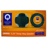 Par De Bocinas Quantum Audio QRS50 140W 5.25 PLG - Audioshop México lo mejor en Car Audio en México -  Quantum Audio
