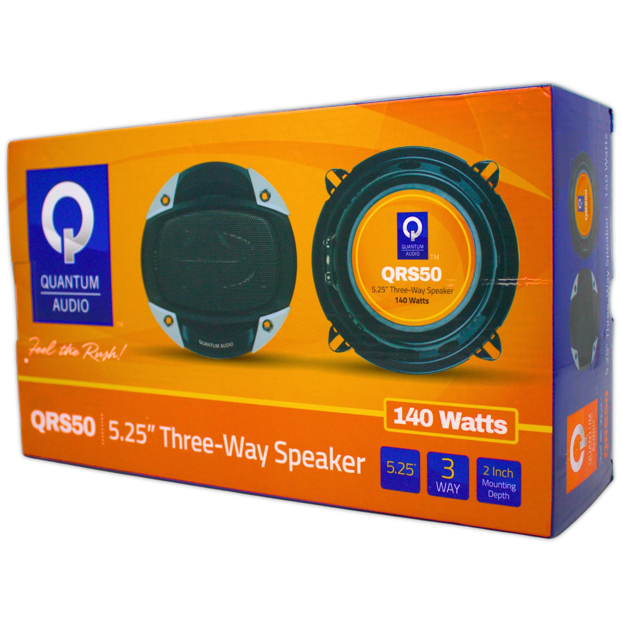 Par De Bocinas Quantum Audio QRS50 140W 5.25 PLG - Audioshop México lo mejor en Car Audio en México -  Quantum Audio