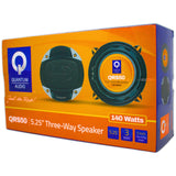 Par De Bocinas Quantum Audio QRS50 140W 5.25 PLG - Audioshop México lo mejor en Car Audio en México -  Quantum Audio