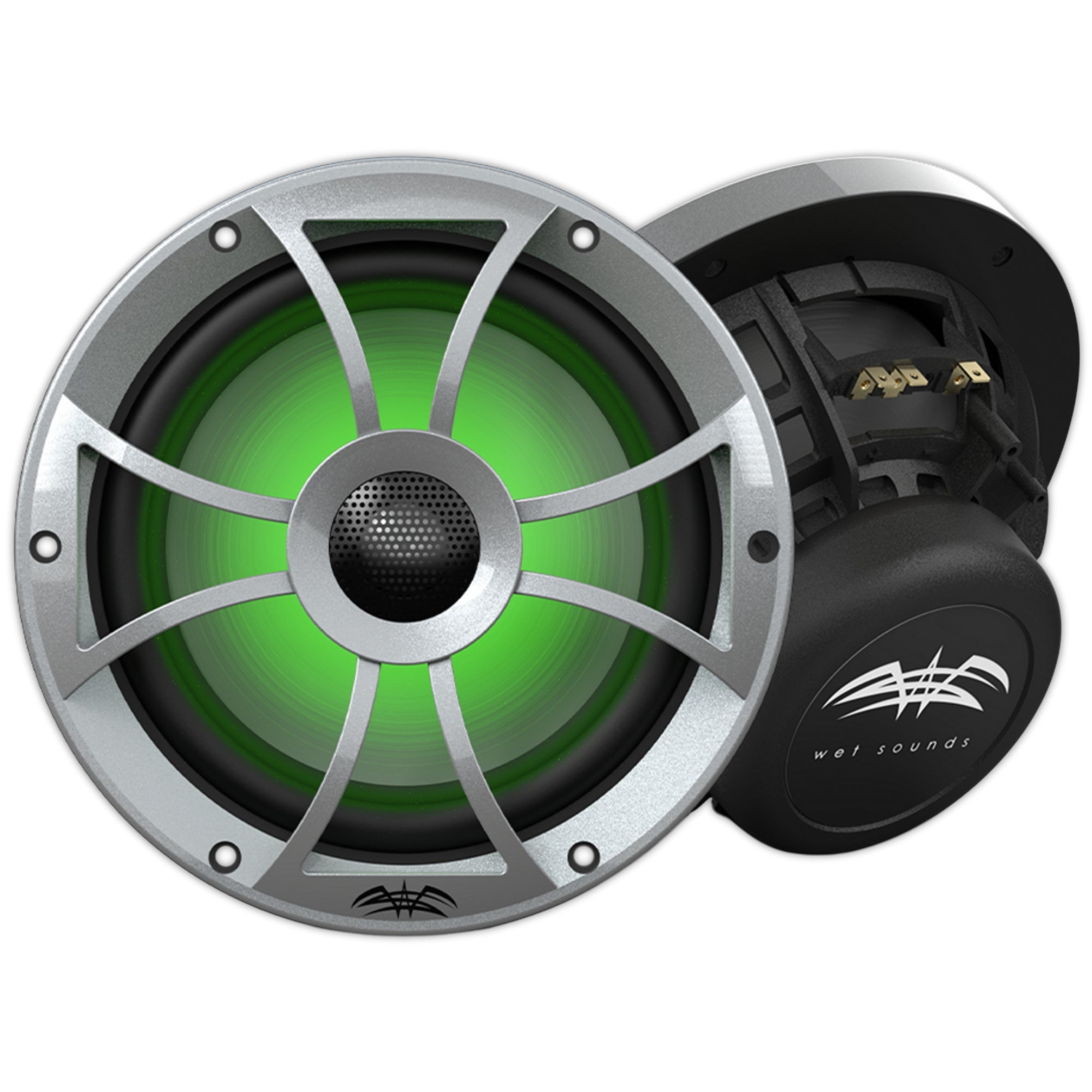 Bocinas Coaxiales Marinas RGB Wet Sounds RECON 8-S RGB 140W 8 PLG - Audioshop México lo mejor en Car Audio en México -  Wet Sounds
