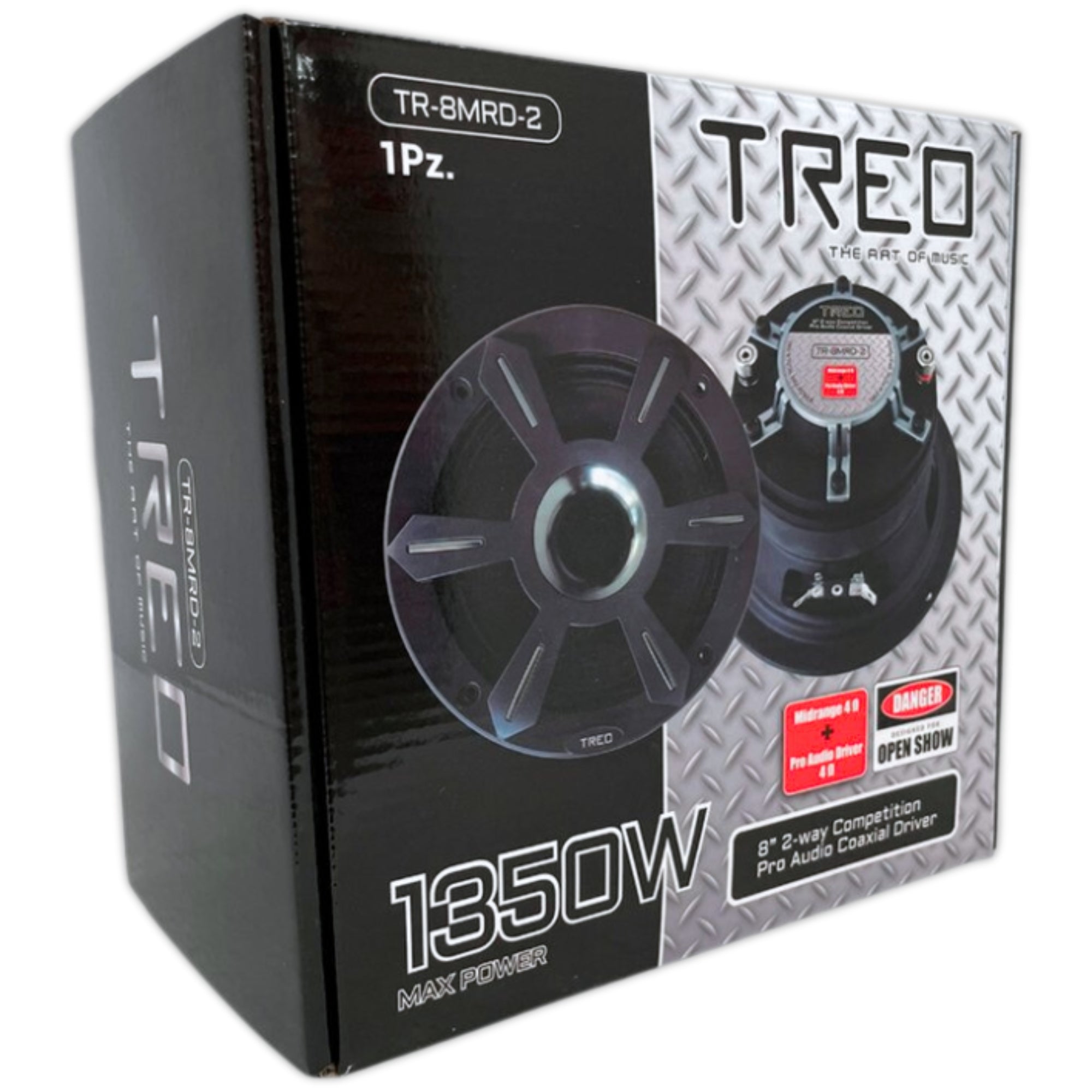 Medio Rango con Driver Open Show Treo TR-8MRD-2 750W 8 PLG - Audioshop México lo mejor en Car Audio en México -  Treo