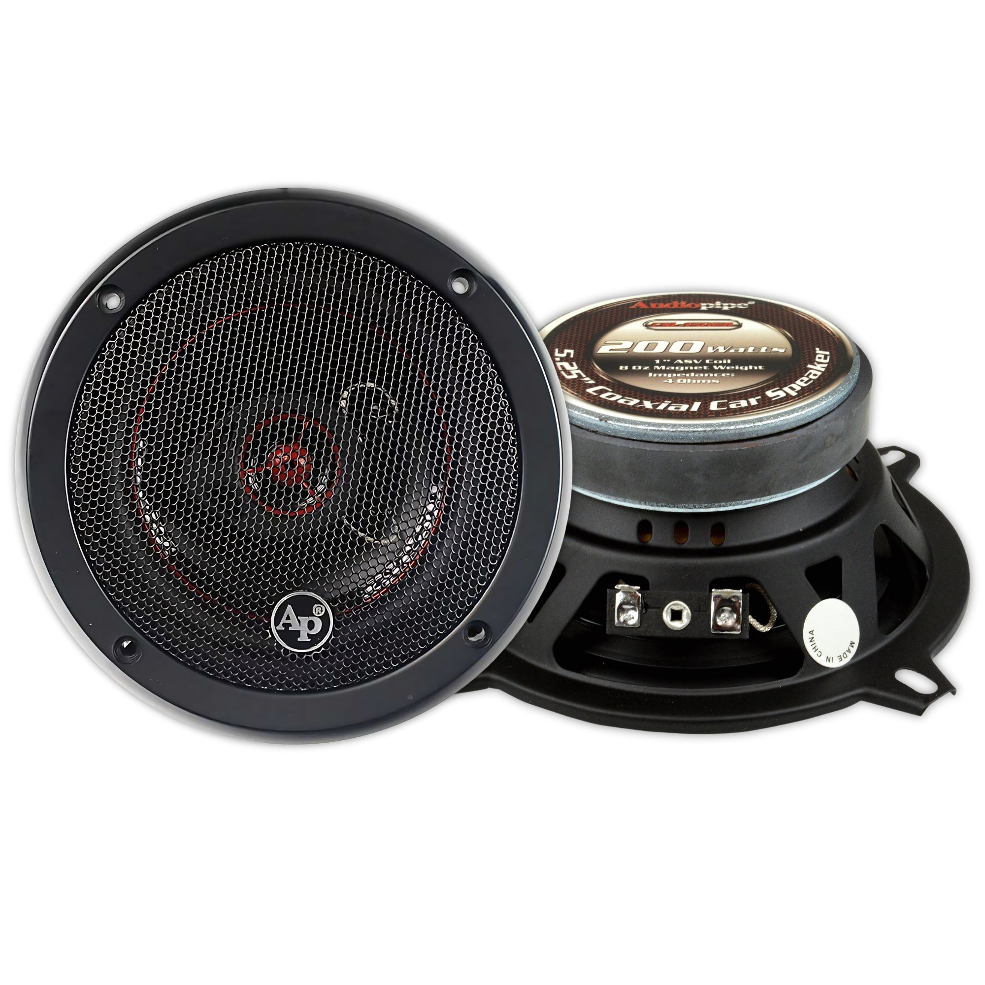 Bocinas coaxiales Audiopipe CSL-1502R 5.25 PLG 200 Watts - Audioshop México lo mejor en Car Audio en México -  Audiopipe