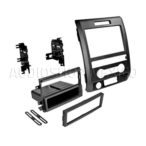 Accessorio Auto Fai Da Te Kit Di Montaggio Doppio DIN Per Autoradio - Per Ford F-150 2009-2014, Kit Installazione Dash, Marca American International Impianto Audio Completo - Foto 9