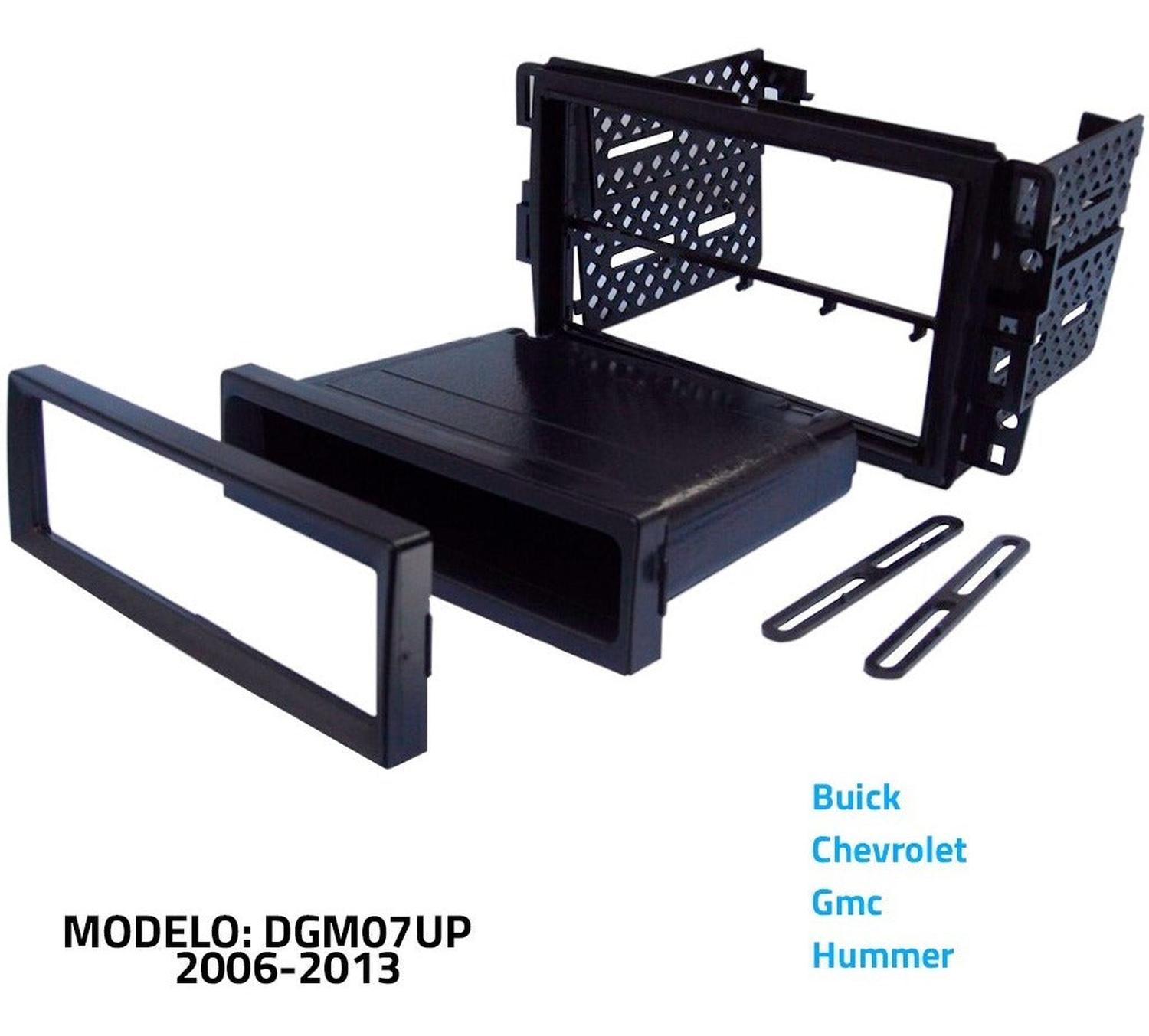 Frente Base Autoestéreo 1 y 2 DIN American International DGM07UP Buick Chevrolet GMC Hummer 2006-201 - Audioshop México lo mejor en Car Audio en México -  American International