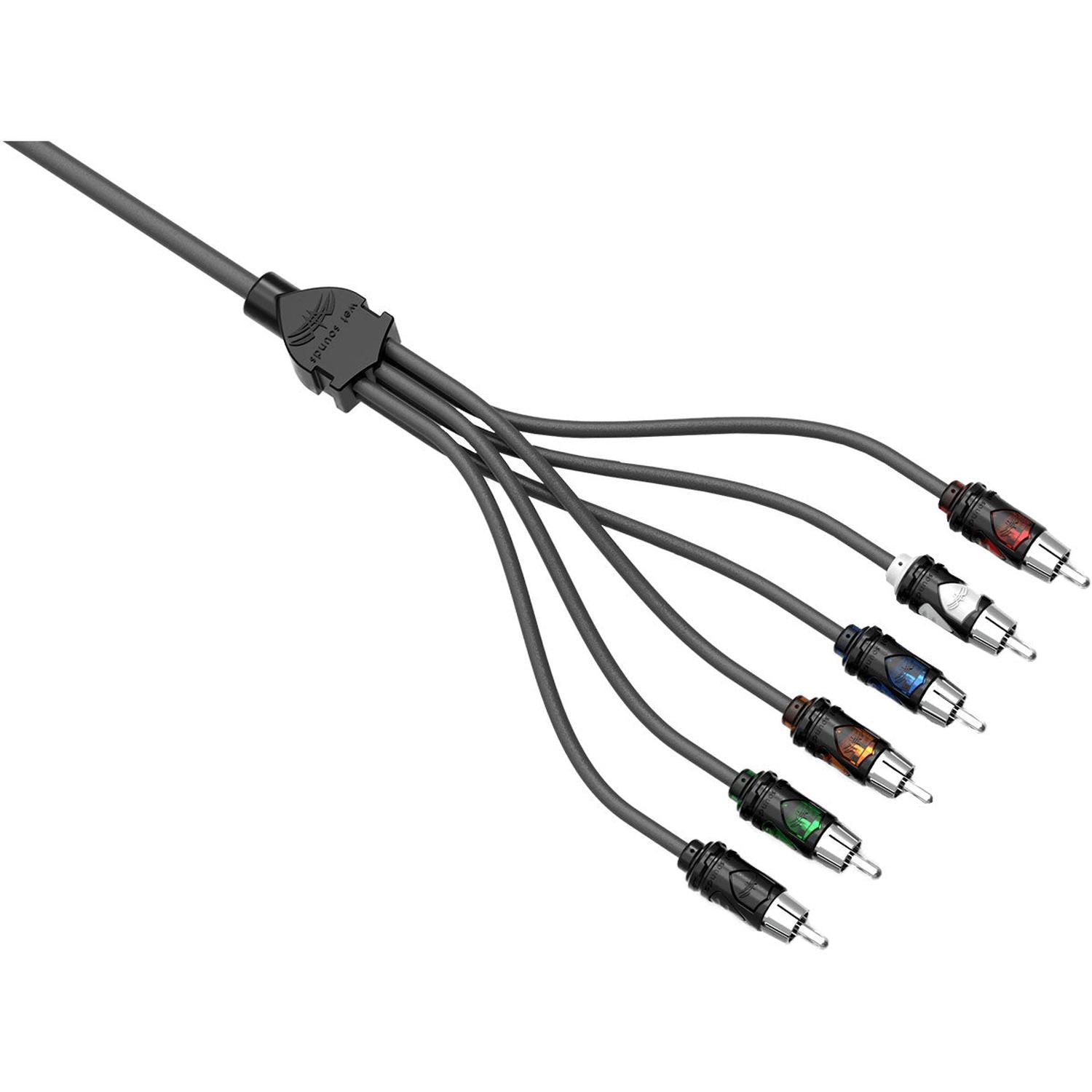 Cable RCA Marino Wet Sounds WWX-RCA-6CH 23FT 6 Canales de 23 pies - Audioshop México lo mejor en Car Audio en México -  Wet Sounds