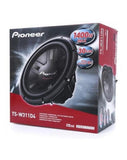 Subwoofer Doble Bobina Pioneer TS-W311D4 1400 Watts 12 Pulgadas 4 Ohms 450 Watts RMS - Audioshop México lo mejor en Car Audio en México -  Pioneer