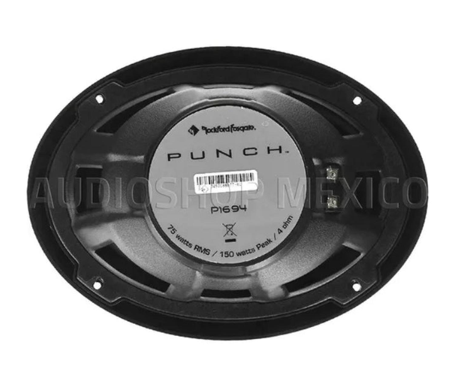 Bocinas Coaxiales Full-Range Rockford Fosgate P1694 150 Watts 6x9 Pulgadas 4 Vías - Audioshop México lo mejor en Car Audio en México -  Rockford Fosgate