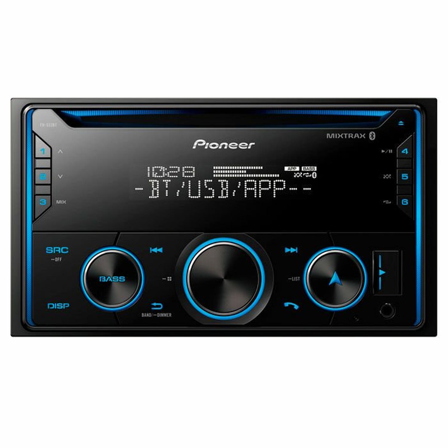 Autoestéreo 2 DIN Pioneer FH-S52BT CD Bluetooth USB Spotify Android iOS Manos libres - Audioshop México lo mejor en Car Audio en México -  Pioneer