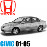 Frente Base Autoestéreo 1 DIN HF Audio HF-0810 Honda Civic Versión Todas 2001-2005 - Audioshop México lo mejor en Car Audio en México -  HF Audio