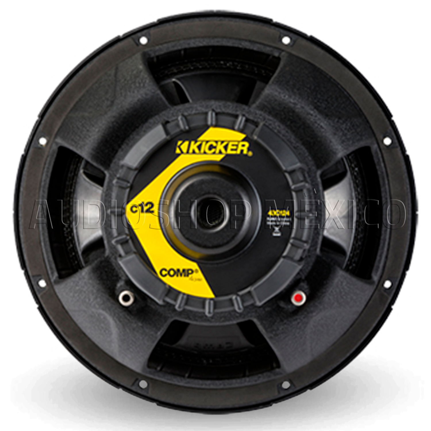 Subwoofer Bobina Sencilla Kicker C12 300 Watts 12 Pulgadas 4 Ohms Calidad Comp - Audioshop México lo mejor en Car Audio en México -  Kicker