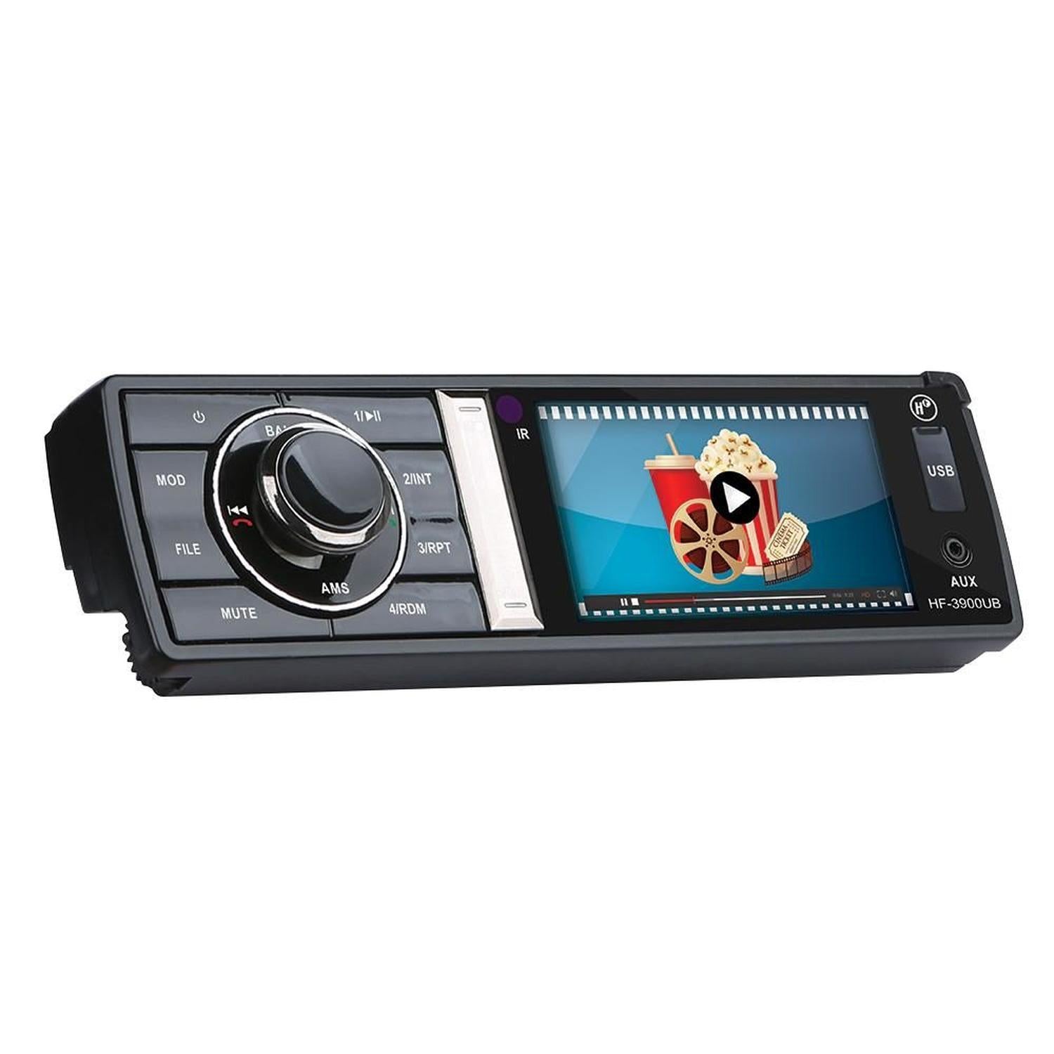 Autoestéreo Pantalla 1 DIN HF Audio HF-3900UB 50wx4 Bluetooth/USB/SD - Audioshop México lo mejor en Car Audio en México -  HF Audio
