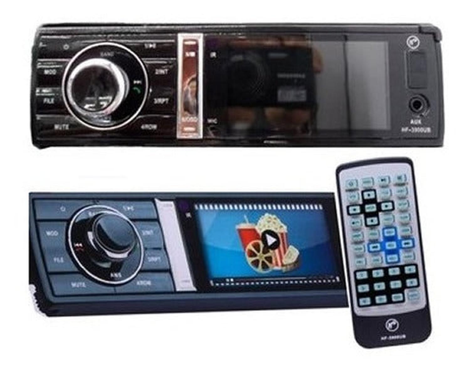 Autoestéreo Pantalla 1 DIN HF Audio HF-3900UB 50wx4 Bluetooth/USB/SD - Audioshop México lo mejor en Car Audio en México -  HF Audio