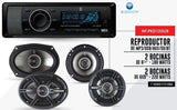 Paquete Estéreo, 2 Bocinas de 6.5" Pulgadas y 2 Bocinas de 6x9 Pulgadas HF Audio HF-PKD120UB - Audioshop México lo mejor en Car Audio en México -  HF Audio