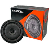 Subwoofer Profesional Kicker CVT12 800 Watts 12 Pulgadas 4 Ohms 400 Watts RMS Bobina Sencilla - Audioshop México lo mejor en Car Audio en México -  Kicker
