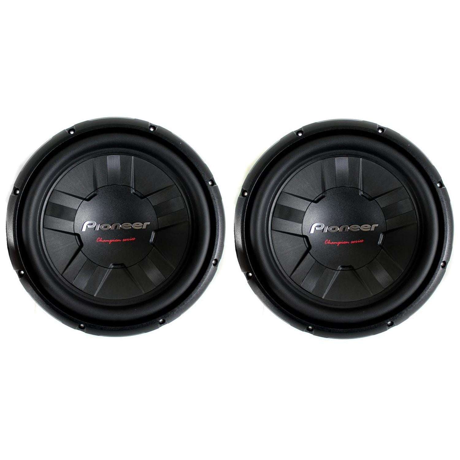 Subwoofer Doble Bobina Pioneer TS-W311D4 1400 Watts 12 Pulgadas 4 Ohms 450 Watts RMS - Audioshop México lo mejor en Car Audio en México -  Pioneer