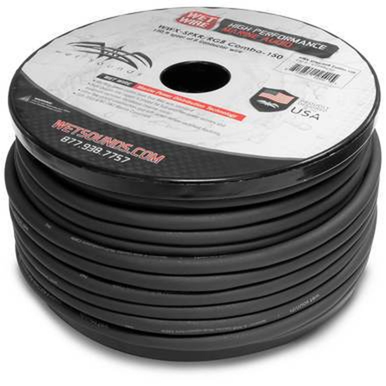 Rollo de Cable Marino Wet Sounds WWX-SPKR/RGB COMBO-150 para amplificador de Calibre 12 Frosted - Ca - Audioshop México lo mejor en Car Audio en México -  Wet Sounds