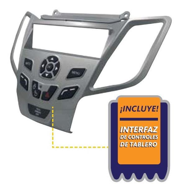 Frente Base Autoestéreo 1 DIN HF Audio HF-0594B Ford Fiesta 2011-2018 Color Negro - Audioshop México lo mejor en Car Audio en México -  HF Audio