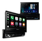 Pantalla Táctil Motorizada de 1 DIN Pioneer AVH-Z7150BT 7" Waze Android iOS Reproduce Películas HD USB - Audioshop México lo mejor en Car Audio en México -  Pioneer
