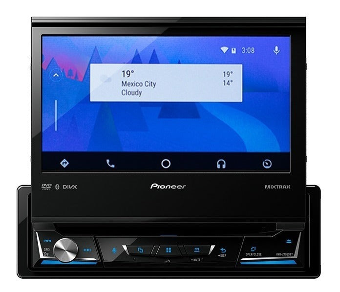 Pantalla Táctil Motorizada de 1 DIN Pioneer AVH-Z7150BT 7" Waze Android iOS Reproduce Películas HD USB - Audioshop México lo mejor en Car Audio en México -  Pioneer