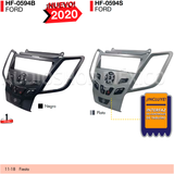 Frente Base Autoestereo Para Ford Fiesta 2011-2018 Hf-0594b - Audioshop México lo mejor en Car Audio en México -  HF Audio