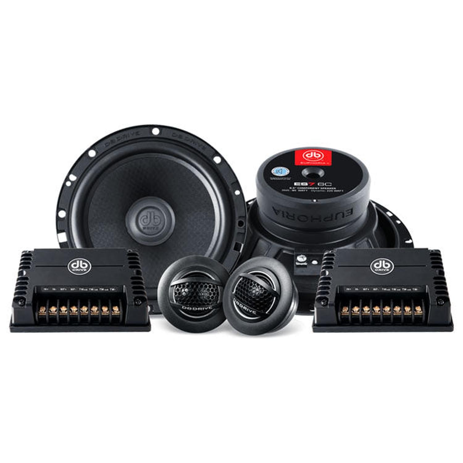 Set de Medios DB Drive Euphoria Audio ES5 6C 190 Watts 6.5 Pulgadas 4 Ohms 2 Vías - Audioshop México lo mejor en Car Audio en México -  Euphoria Audio