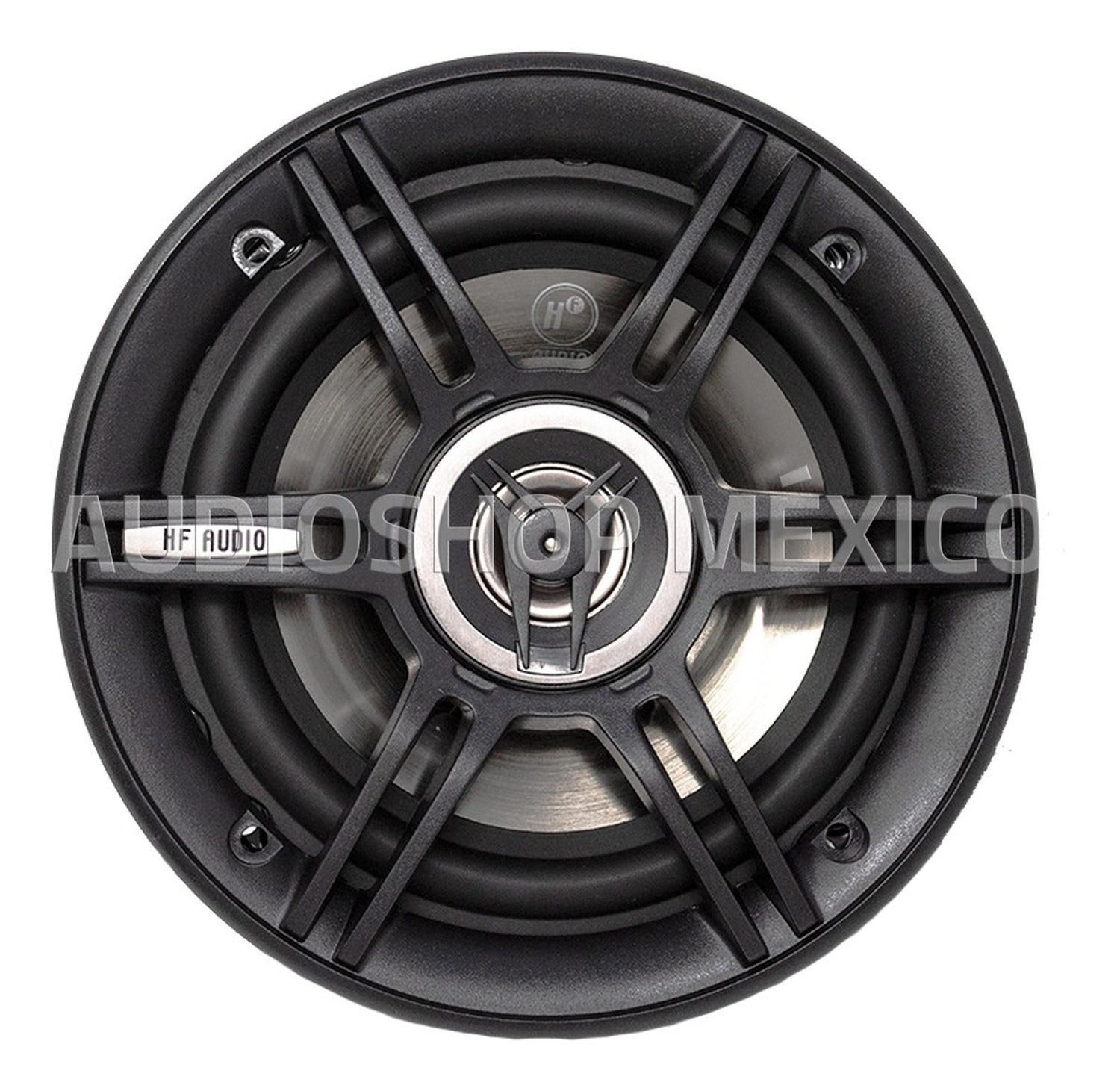 Paquete Estéreo, 2 Bocinas de 6.5" Pulgadas y 2 Bocinas de 6x9 Pulgadas HF Audio HF-PKD120UB - Audioshop México lo mejor en Car Audio en México -  HF Audio