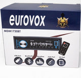 Autoestéreo 1 DIN Eurovox MDM1730BT USB Bluetooth SD AUX Carátula desmontable - Audioshop México lo mejor en Car Audio en México -  Eurovox