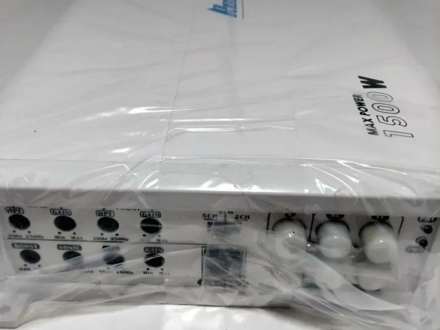 Amplificador Marino Rock Series RKS-1000.5DMW 1500 Watts 5 Canales Clase AB+D Híbrido Color Blanco - Audioshop México lo mejor en Car Audio en México -  Rock Series