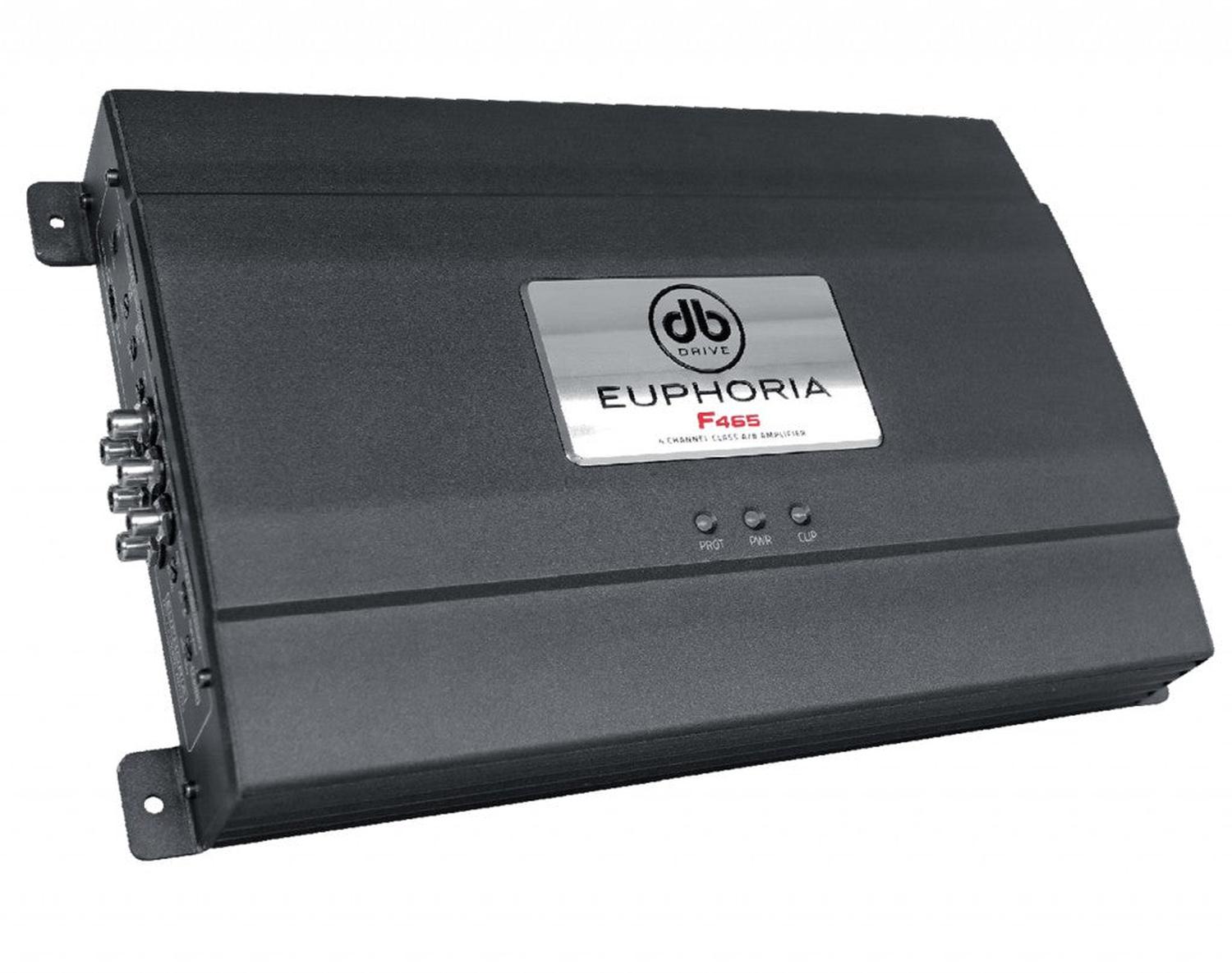 Amplificador 4 Canales Euphoria Audio F465 260 Watts Clase AB - Audioshop México lo mejor en Car Audio en México -  Euphoria Audio