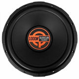 Subwoofer Potente Doble Bobina Quantum Audio Q1000/12D4 1000 Watts 12 Pulgadas 4 Ohms - Audioshop México lo mejor en Car Audio en México -  Quantum Audio
