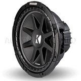 Subwoofer Bobina Sencilla Kicker C12 300 Watts 12 Pulgadas 4 Ohms Calidad Comp - Audioshop México lo mejor en Car Audio en México -  Kicker